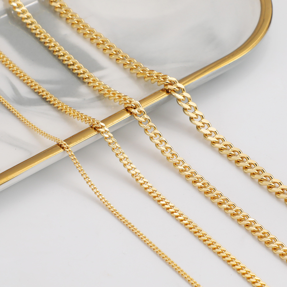 Hip Hop Chain Necklace - WT-BC202 الهيب هوب الأوروبي 18K لون