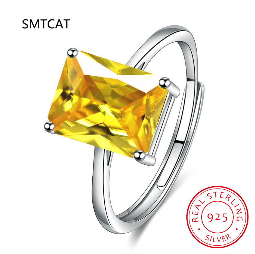Birthstone Ring Set - الزمرد قطع السترين الطبيعي 925 فضة