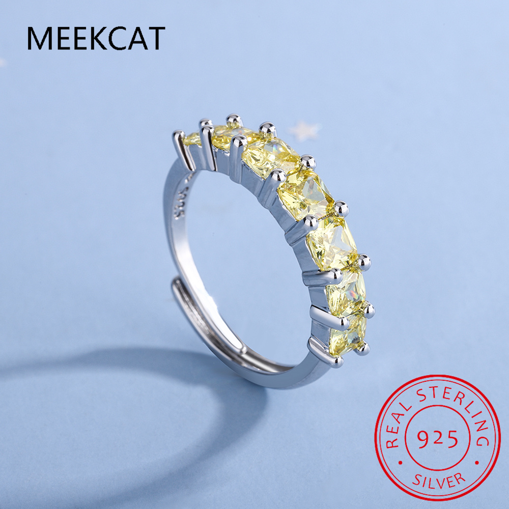 Birthstone Ring Set - خاتم فضة استرليني عيار 925 بحجر