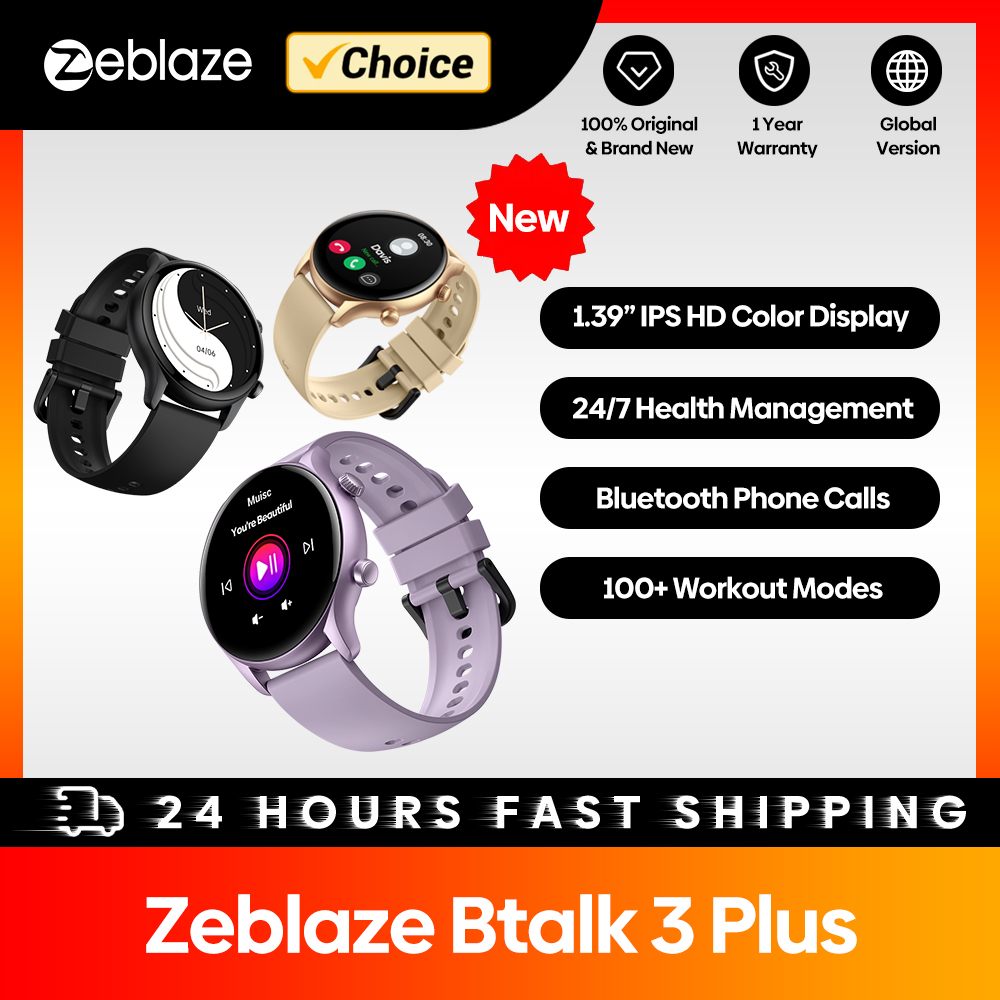 Italian Jewelry Watches - ساعة ذكية جديدة Zeblaze Btalk 3
