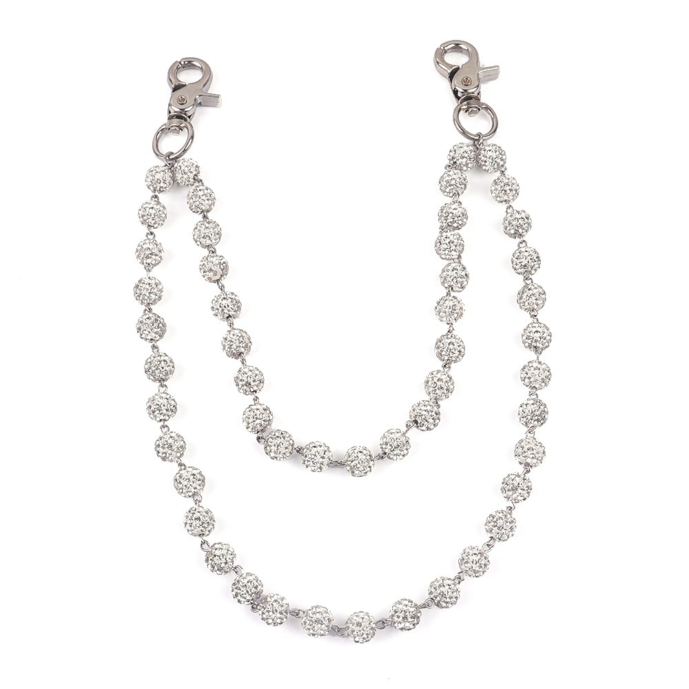 Hip Hop Chain Necklace - Harajuku شارع الهيب هوب بنطلون حجر