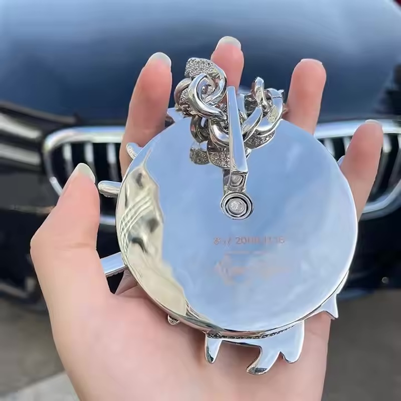 مخصص الذهب الأبيض تصفيح الفضة  - مراجعة Hip Hop Chain Necklace وسعره