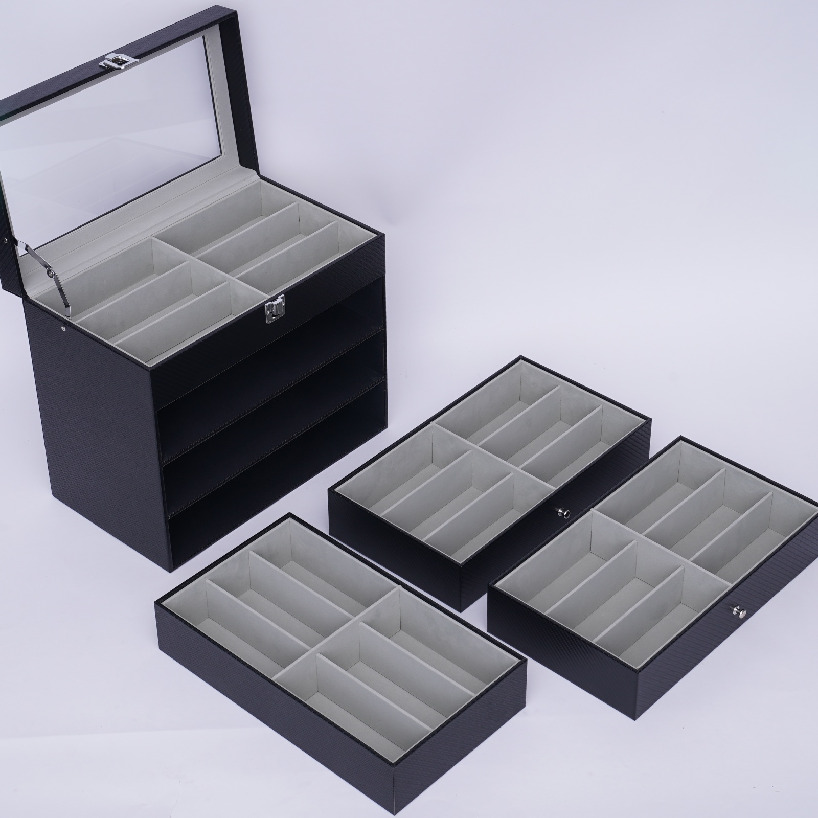 صندوق عرض وتخزين للنظارات، منظ - مراجعة Jewelry Eyewear Watches & Accessories وسعره