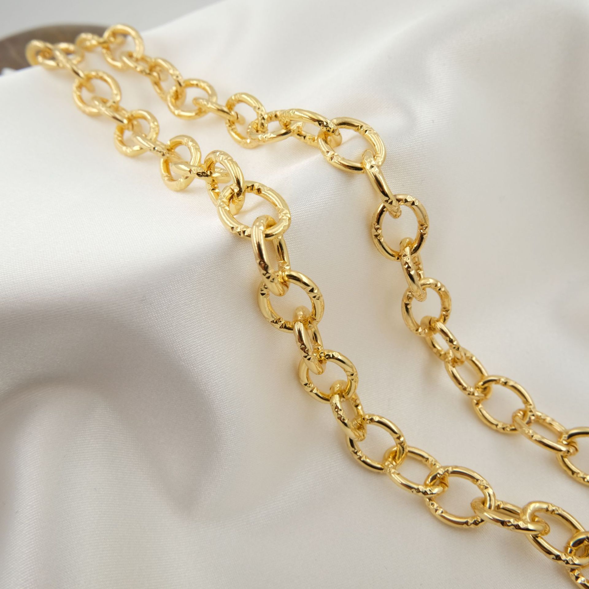 WT-BC199 18K مطلية بالذهب النح - مراجعة Hip Hop Chain Necklace وسعره