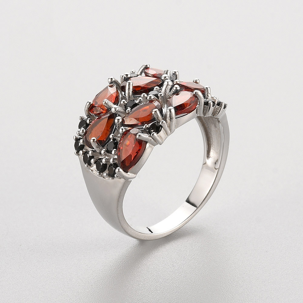 خاتم من الفضة الإسترليني عيار  - مراجعة Birthstone Ring Set وسعره