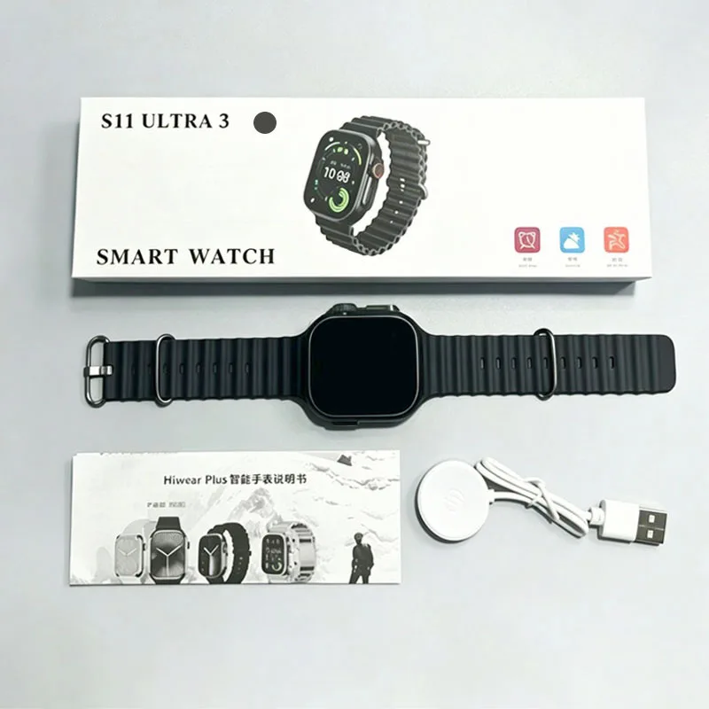 ساعة ذكية S11 Ultra 3 للرجال ب - مراجعة Italian Jewelry Watches وسعره