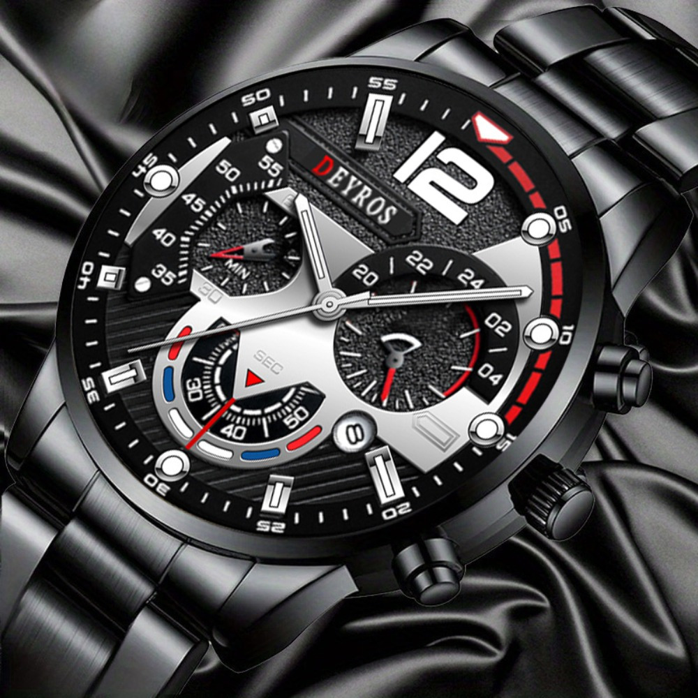 3 قطعة/المجموعة أزياء الرجال و - مراجعة Best Jewelry Watches For Men وسعره