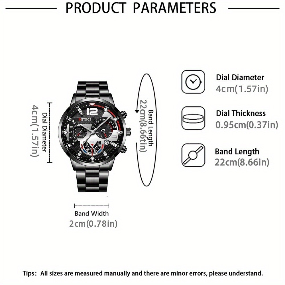 3 قطعة/المجموعة أزياء الرجال و - مراجعة Best Jewelry Watches For Men وسعره