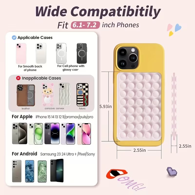 حامل هاتف سيليكوني بخاصية الشف - مراجعة Watches & Jewelry Repair Center New York Reviews وسعره