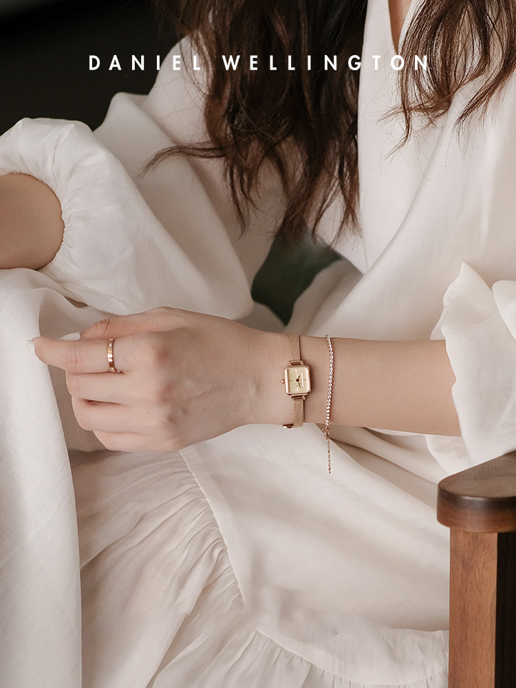 ساعة دانيال ويلينغتون كوادرو م - مراجعة Daniel Wellington Watches & Jewelry Online Store وسعره