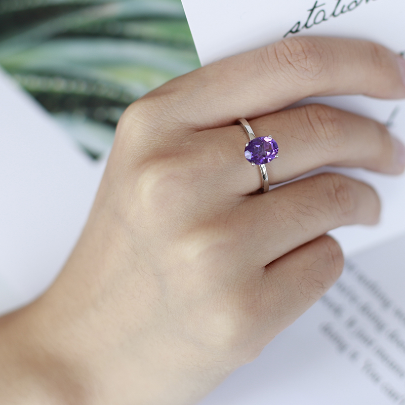 خاتم باليه من الفضة الإسترليني - مراجعة Birthstone Ring Set وسعره