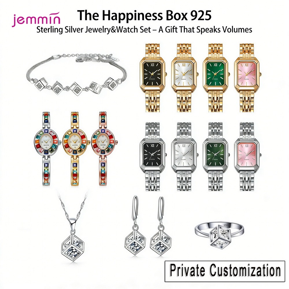 طقم فاخر من الفضة الإسترلينية  - مراجعة Best Jewelry Watches Women وسعره