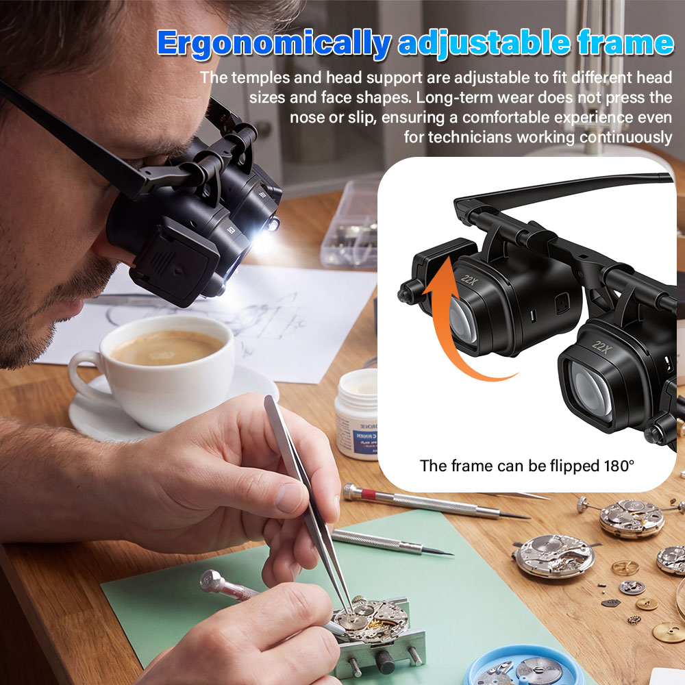 عدسة مكبرة محمولة قابلة للارتد - مراجعة Jewelry Eyewear Watches & Accessories وسعره