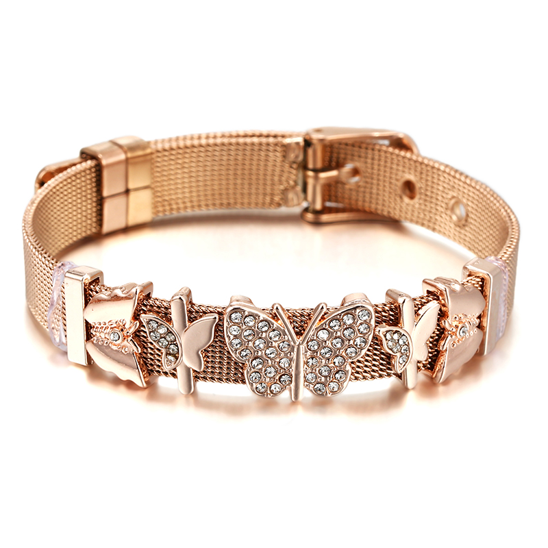 أساور شبكية من الفولاذ المقاوم - مراجعة Best Jewelry Watches Women وسعره