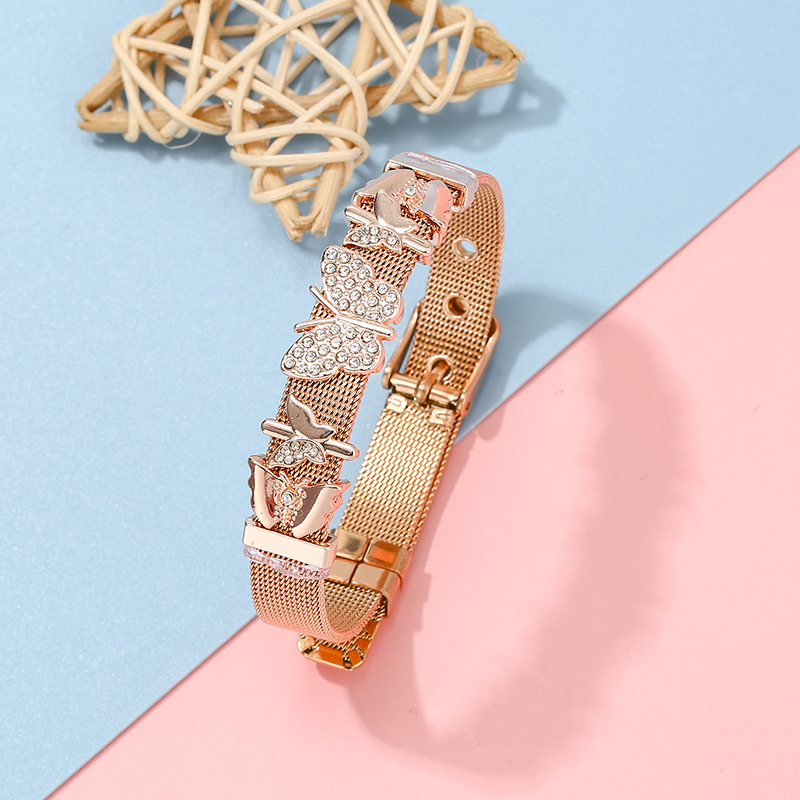 أساور شبكية من الفولاذ المقاوم - مراجعة Best Jewelry Watches Women وسعره