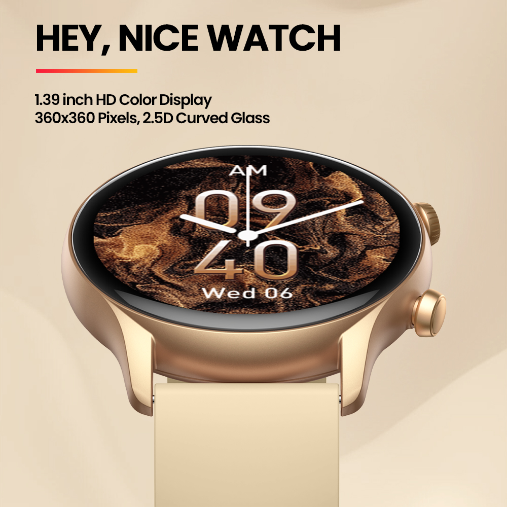 ساعة ذكية جديدة Zeblaze Btalk  - مراجعة Italian Jewelry Watches وسعره