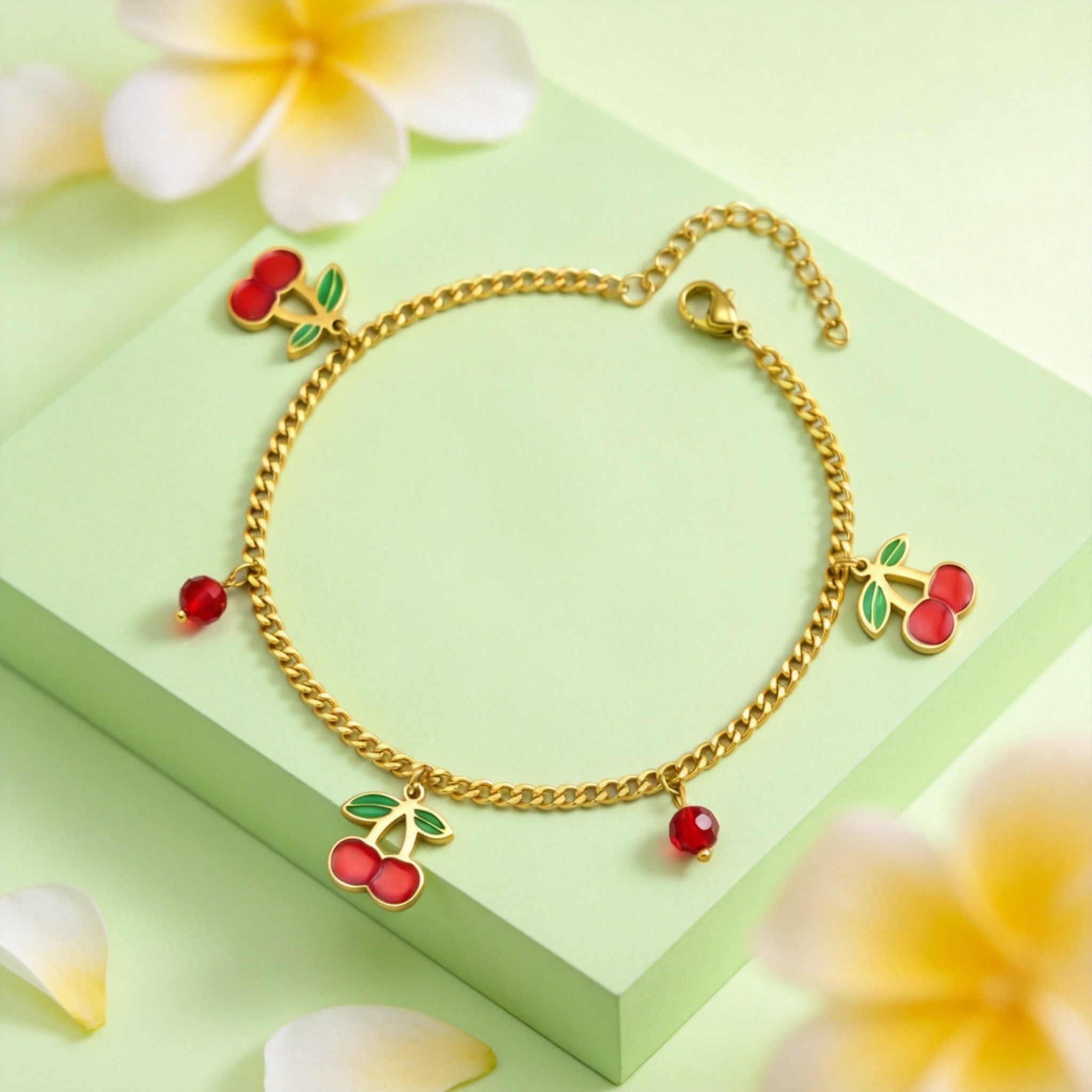 خلخال نسائي من الفولاذ المقاوم - مراجعة Jc Jewelry & Watches Photos وسعره