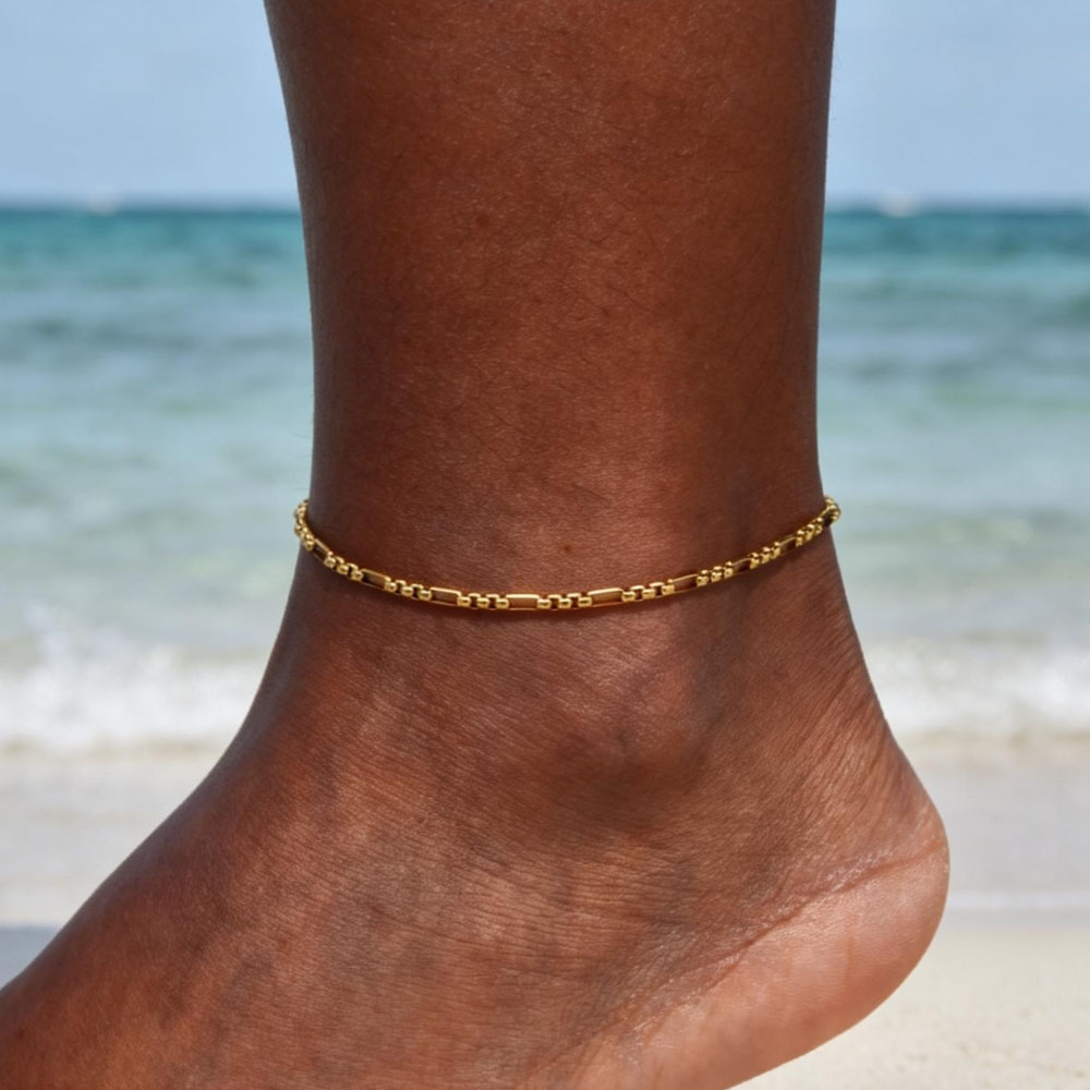 خلاخيل نسائية من الفولاذ المقا - مراجعة Jc Jewelry & Watches Photos وسعره