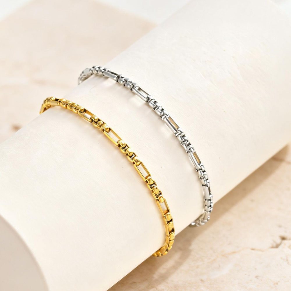 خلاخيل نسائية من الفولاذ المقا - مراجعة Jc Jewelry & Watches Photos وسعره