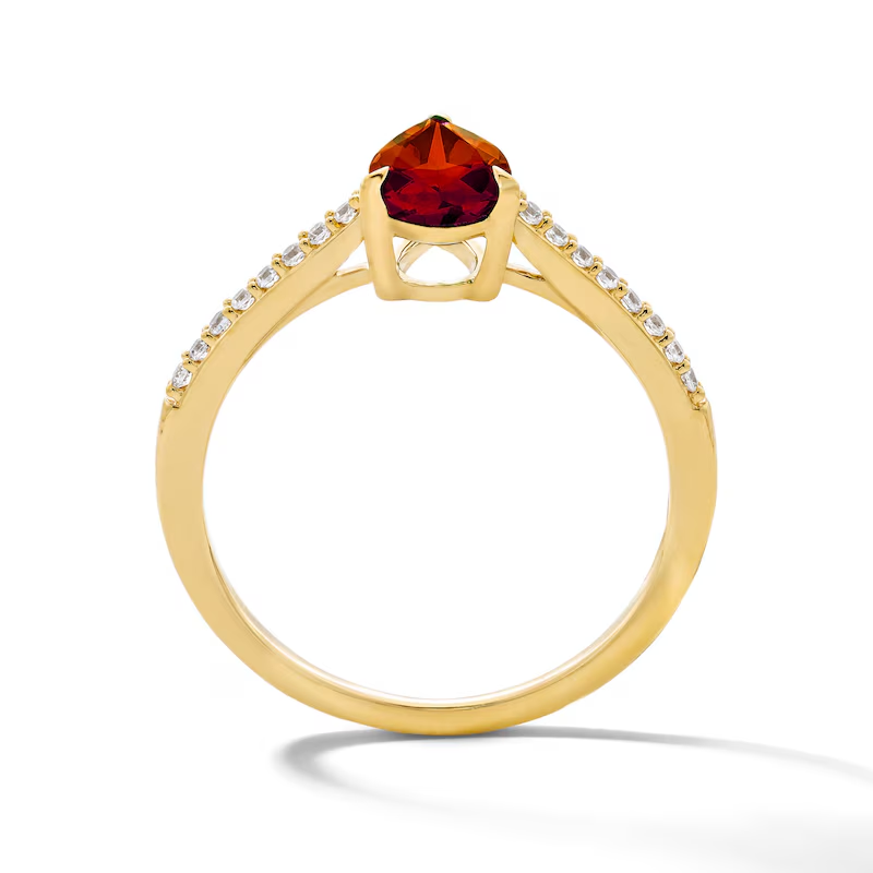 خاتم حجر الميلاد المخصص، مرصع  - مراجعة Birthstone Ring Set وسعره