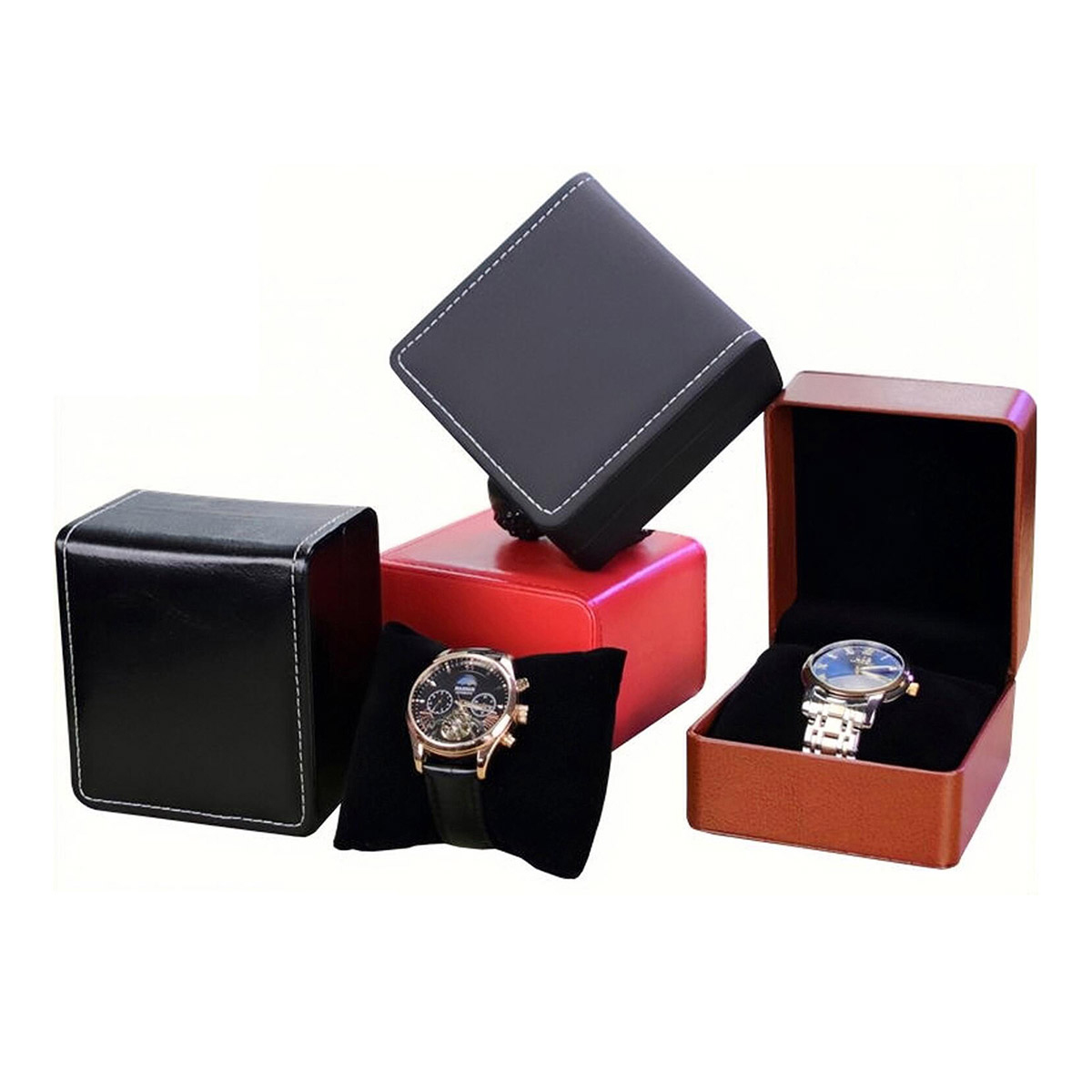 موضة الجلود ووتش صندوق حامل ال - مراجعة Best Jewelry Watches Women وسعره