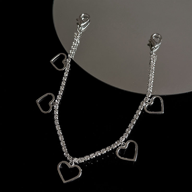 سلسلة إبزيم حذاء على شكل قلب ، - مراجعة Hip Hop Chain Necklace وسعره