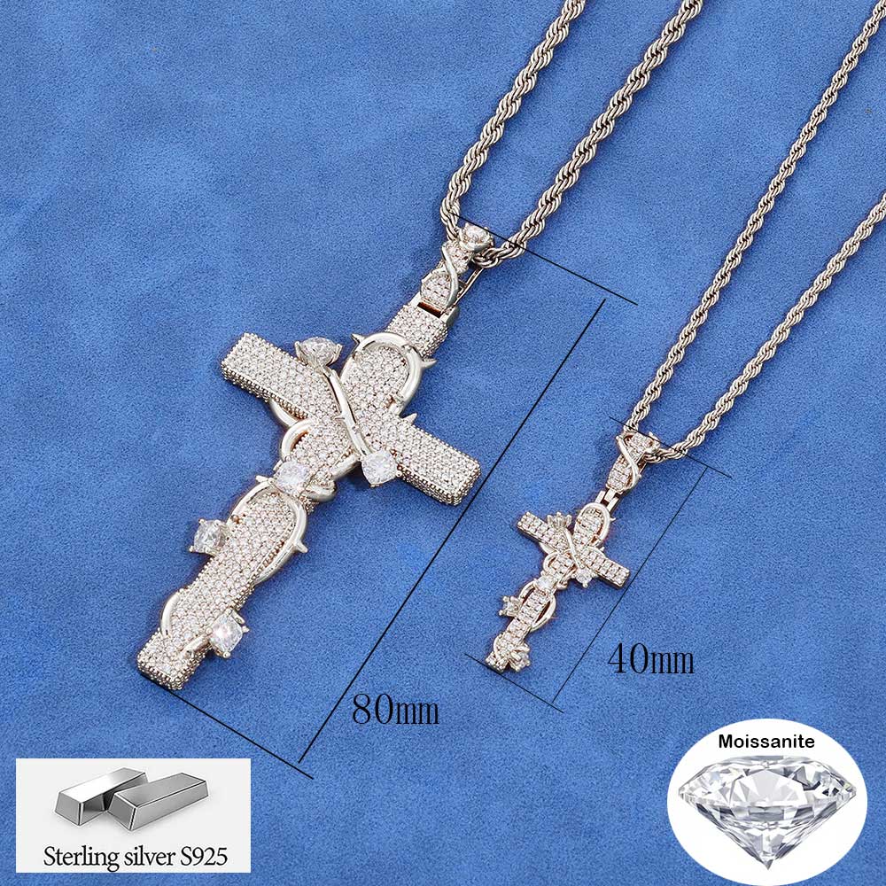 قلادة فاخرة من الفضة الإسترلين - مراجعة Hip Hop Chain Necklace وسعره